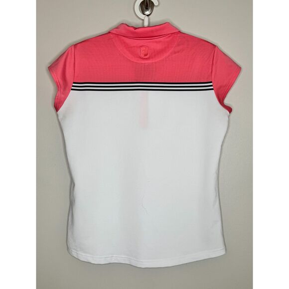 FootJoy Women’s Golf Polo Shirt Bundle of 2 Athletic Colorblock Performance M - Picture 5 of 9